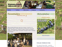 Tablet Screenshot of permaculturauruguay.com